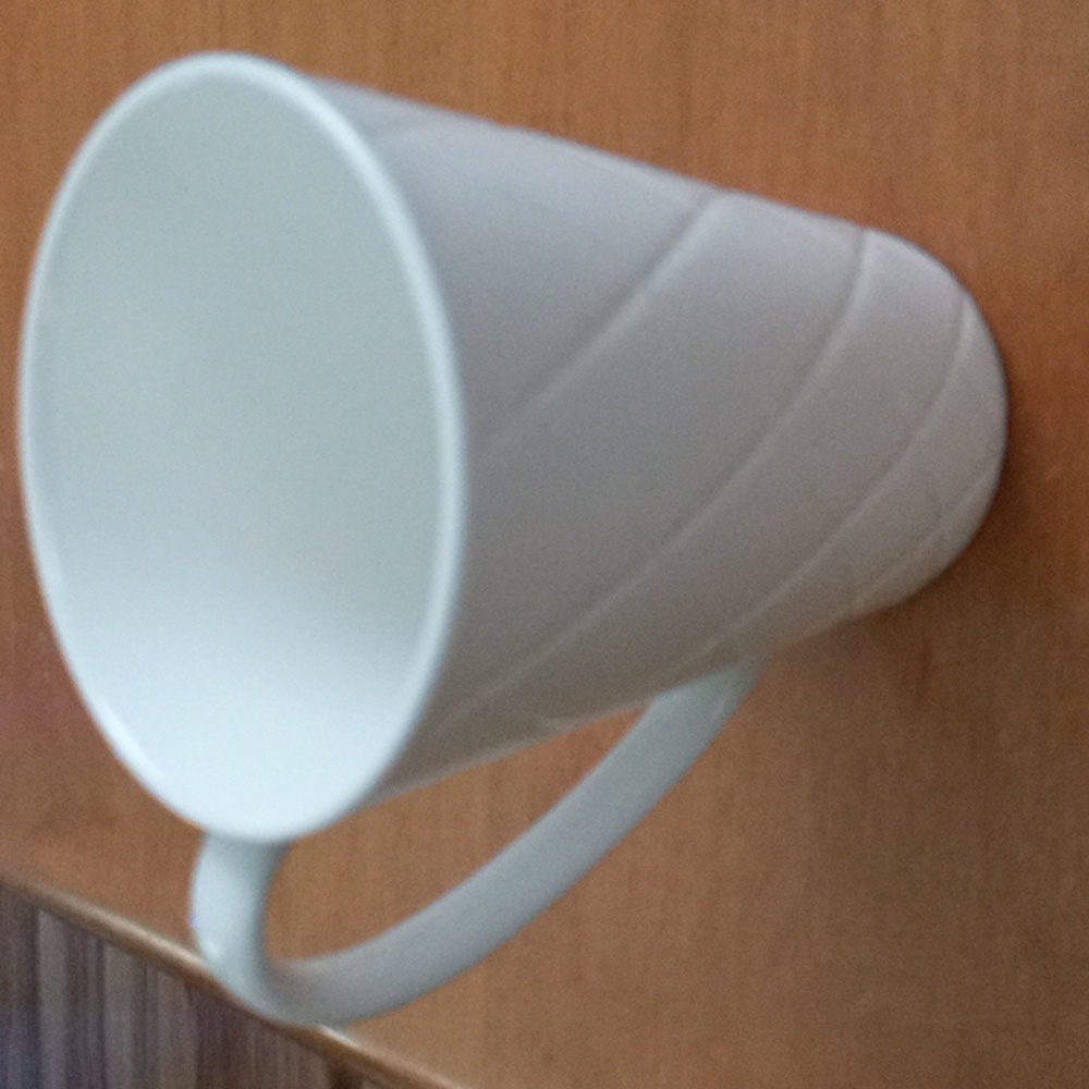 Roscher White Fine Bone China Mug